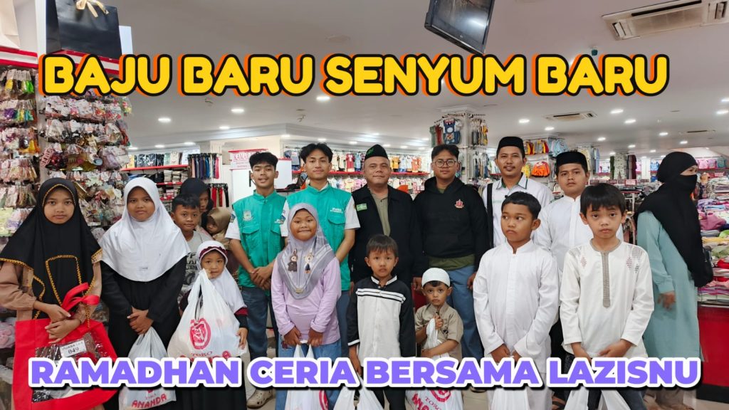 Lazisnu Serpong Utara Gelar Belanja Ramadan Ceria untuk Anak Yatim